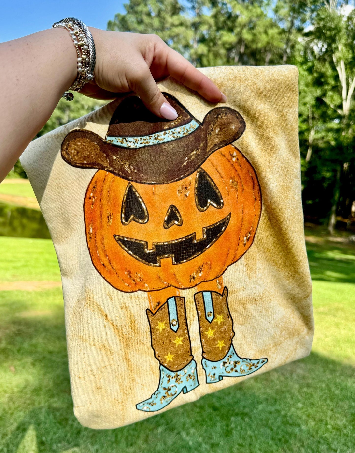 Cowboy Pumpkin