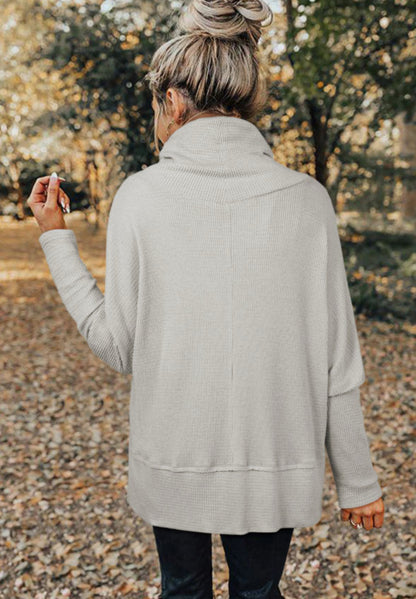 Curled and Cowled Sweater