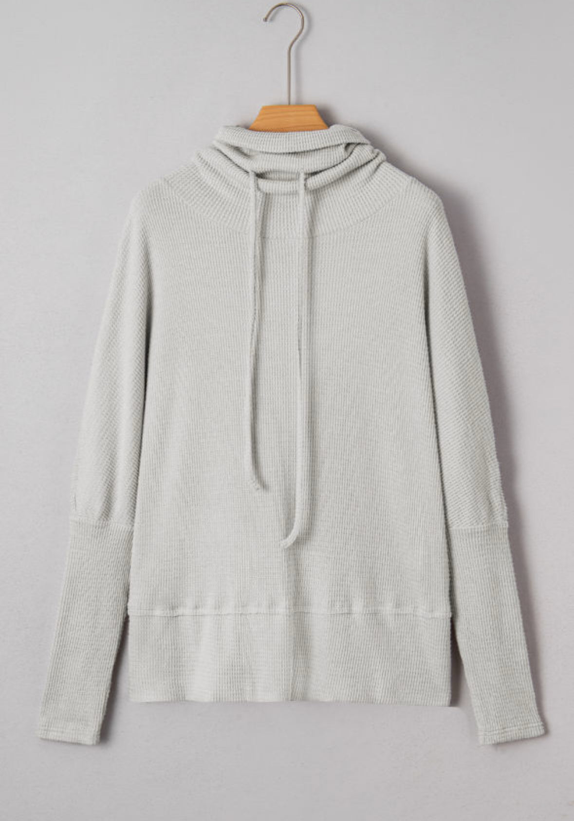 Curled and Cowled Sweater