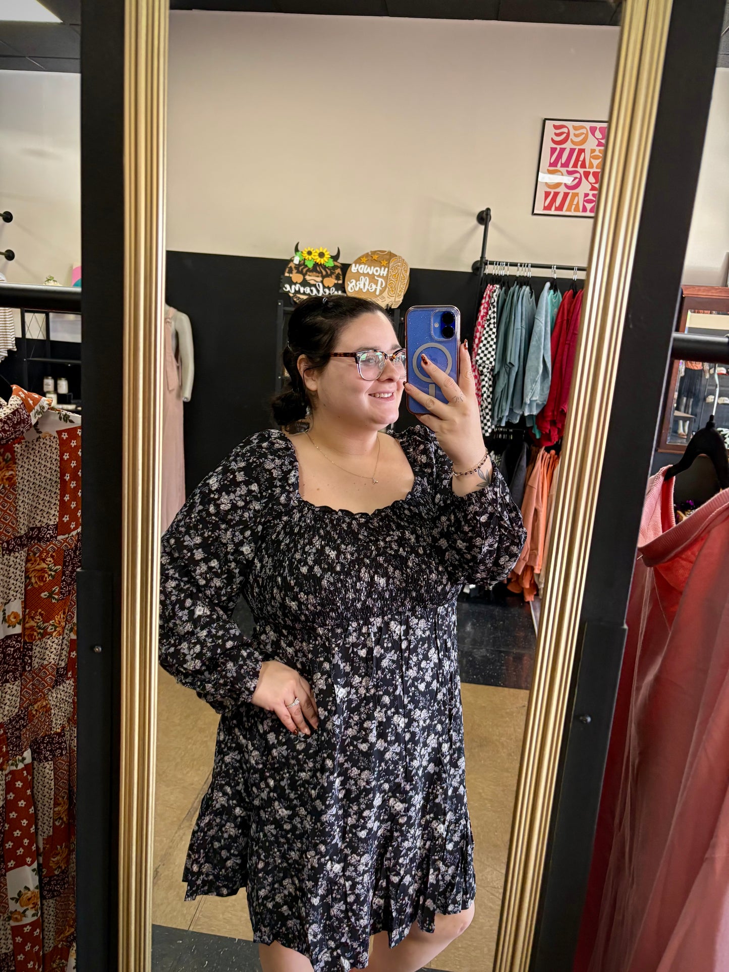 Florals + Frills Dress