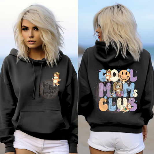 Cool Moms Club (Front&Back)