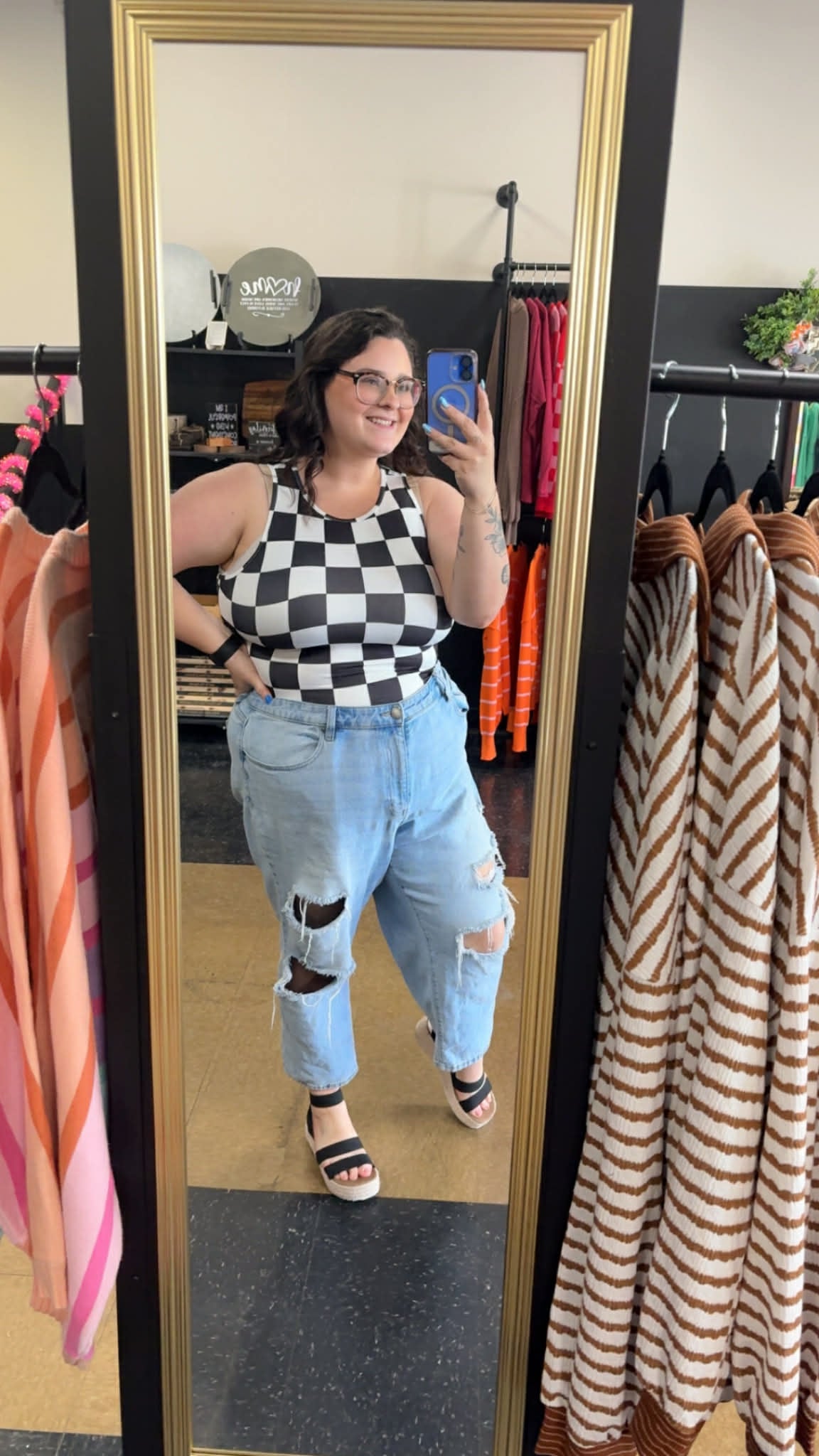 Race Day - Checkered Tank