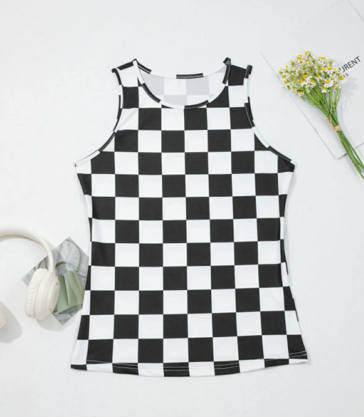 Race Day - Checkered Tank