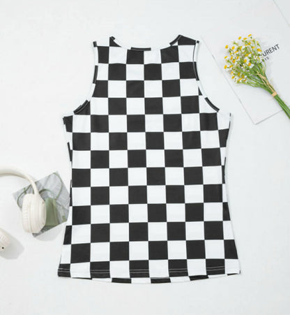 Race Day - Checkered Tank